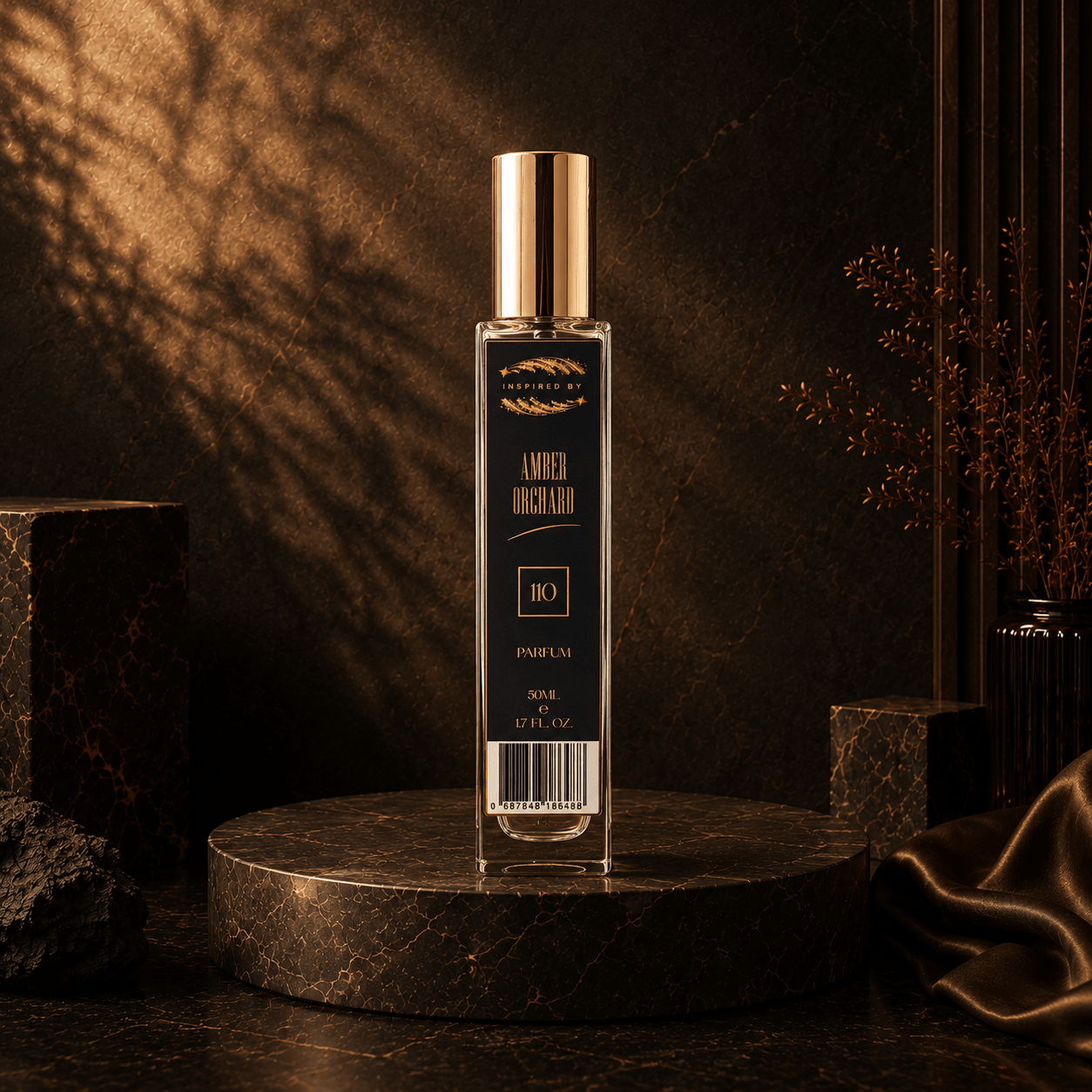 Amber Orchard (110) 50ml Parfum For Him - Elysium Aromatherapy