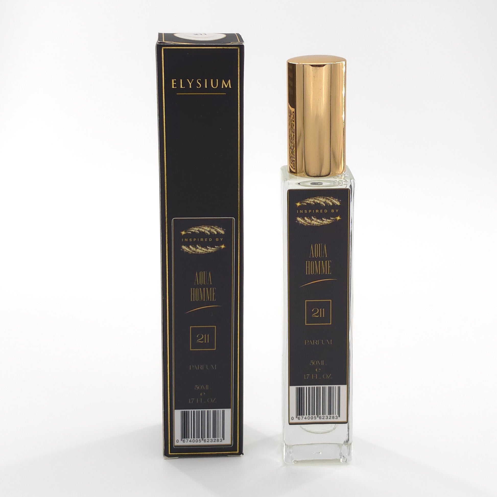 Aqua Homme (211) 50ml Parfum For Him - Elysium Aromatherapy
