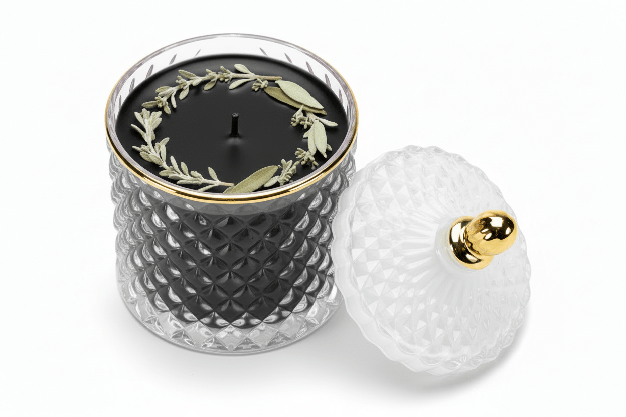 "Cleansing Evil Spirits" 230ml Aromatherapy Candle - Elysium Aromatherapy