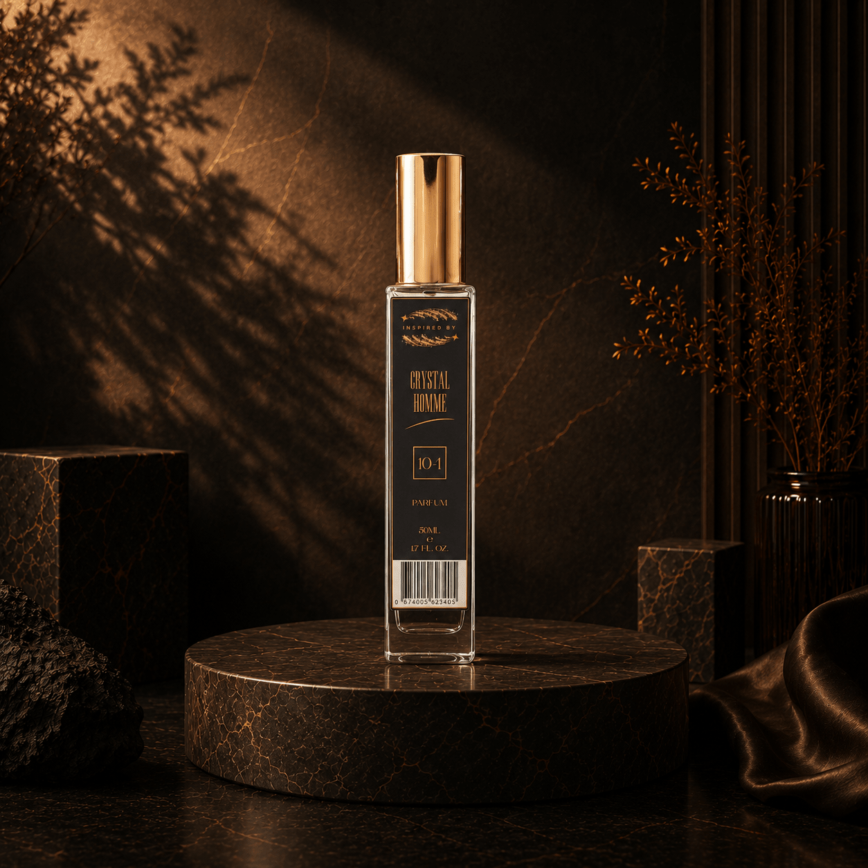 Crystal Homme (104) 50ml Parfum For Him - Elysium Aromatherapy