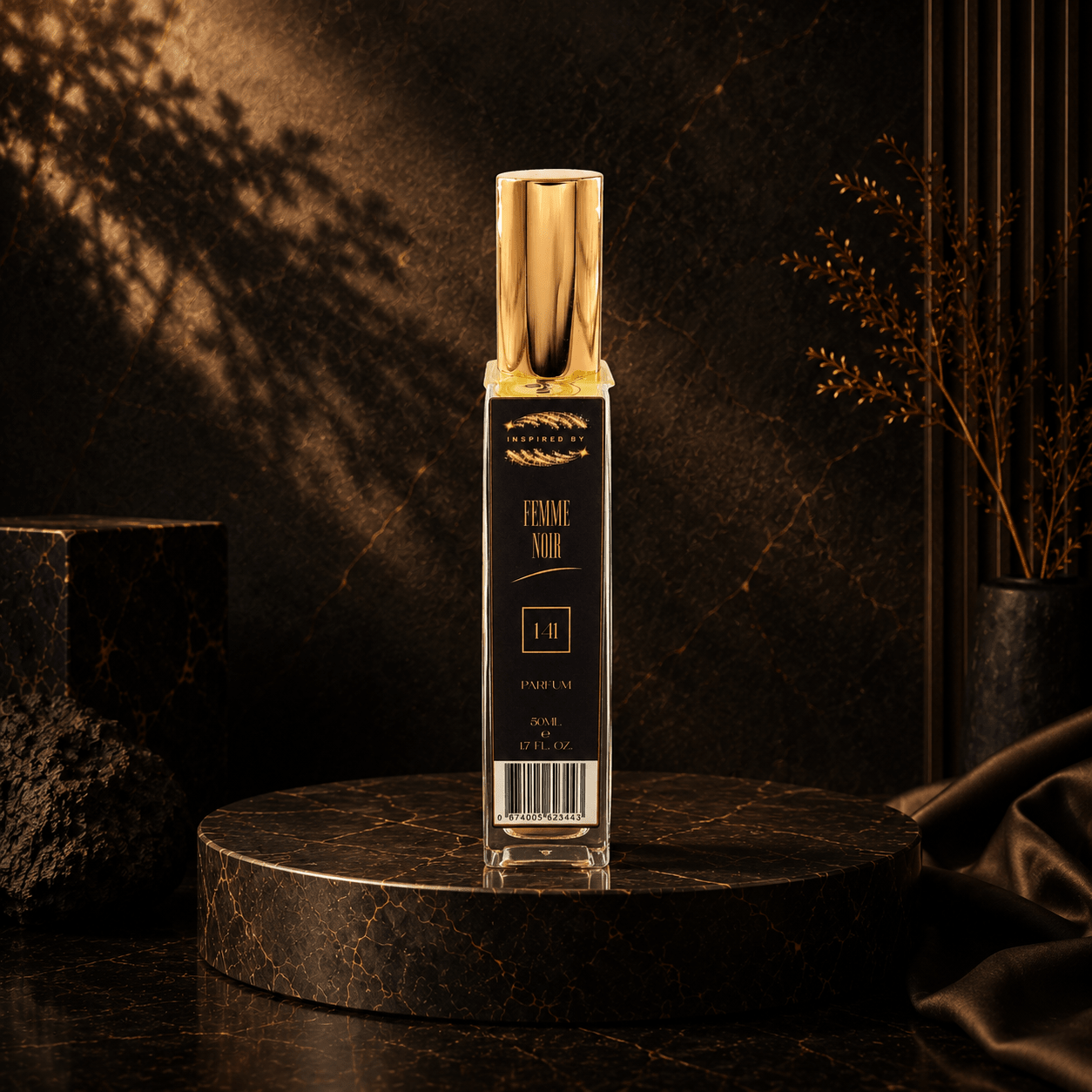 Femme Noir (141) 50ml Parfum For Her - Elysium Aromatherapy
