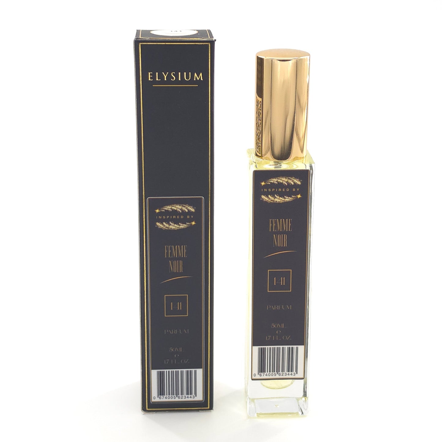 Femme Noir (141) 50ml Parfum For Her - Elysium Aromatherapy