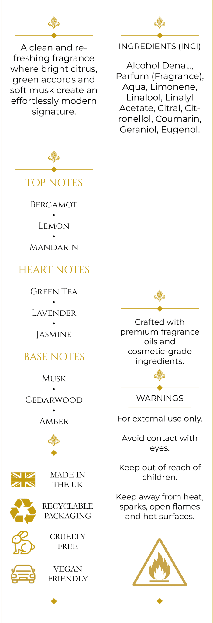 Fresh Fusion (130) 50ml Parfum Unisex - Elysium Aromatherapy