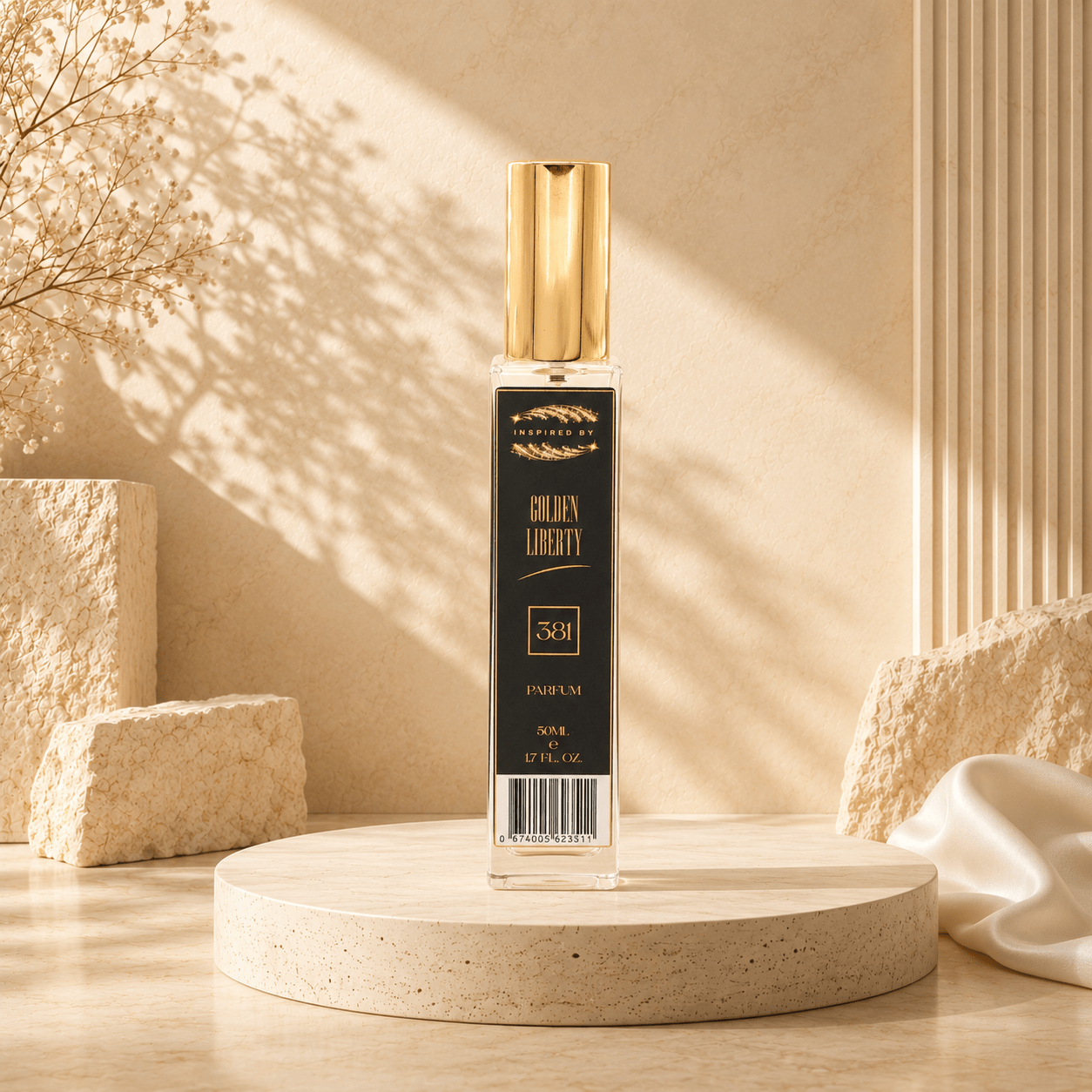 Golden Liberty (381) 50ml Parfum For Her - Elysium Aromatherapy