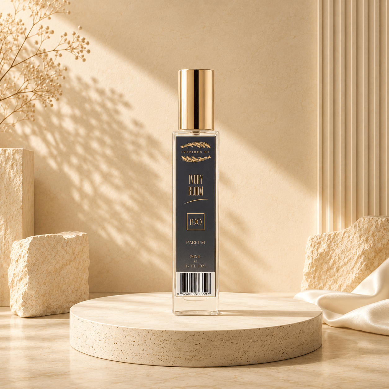 Ivory Bloom (190) 50ml Parfum For Her - Elysium Aromatherapy
