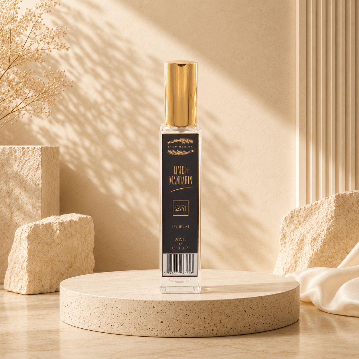 Lime & Mandarin (231) 50ml Parfum Unisex - Elysium Aromatherapy