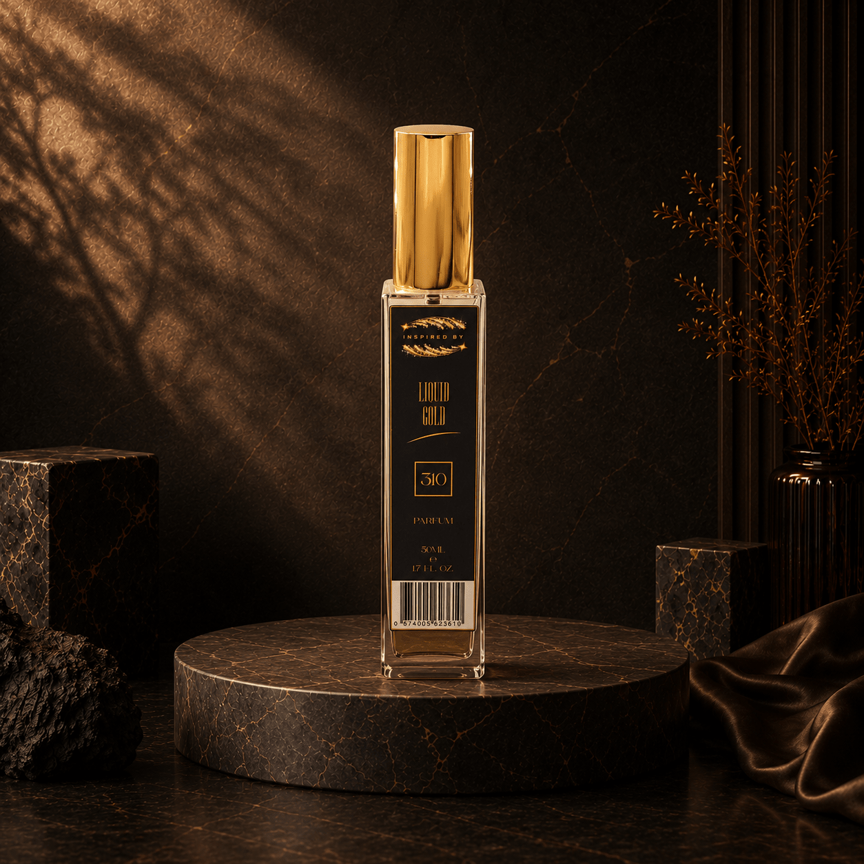 Liquid Gold (310) 50ml Parfum For Him - Elysium Aromatherapy