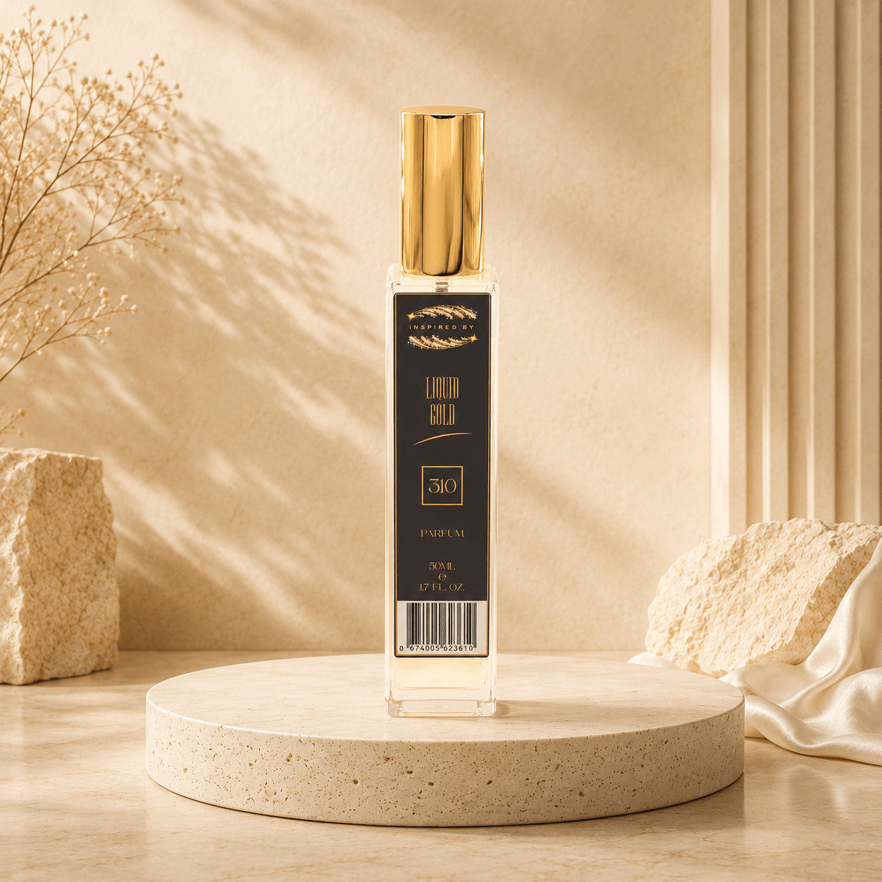 Liquid Gold (310) 50ml Parfum For Him - Elysium Aromatherapy