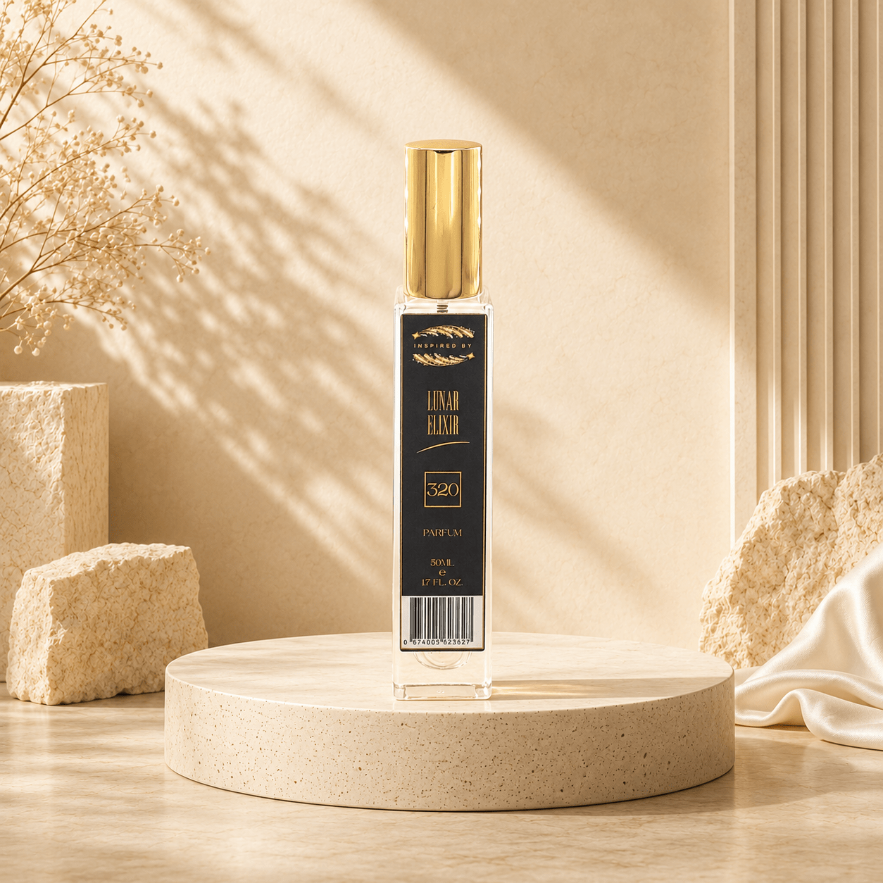 Lunar Elixir (320) 50ml Parfum For Him - Elysium Aromatherapy