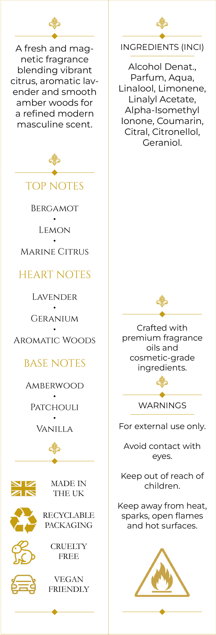 Lunar Elixir (320) 50ml Parfum For Him - Elysium Aromatherapy