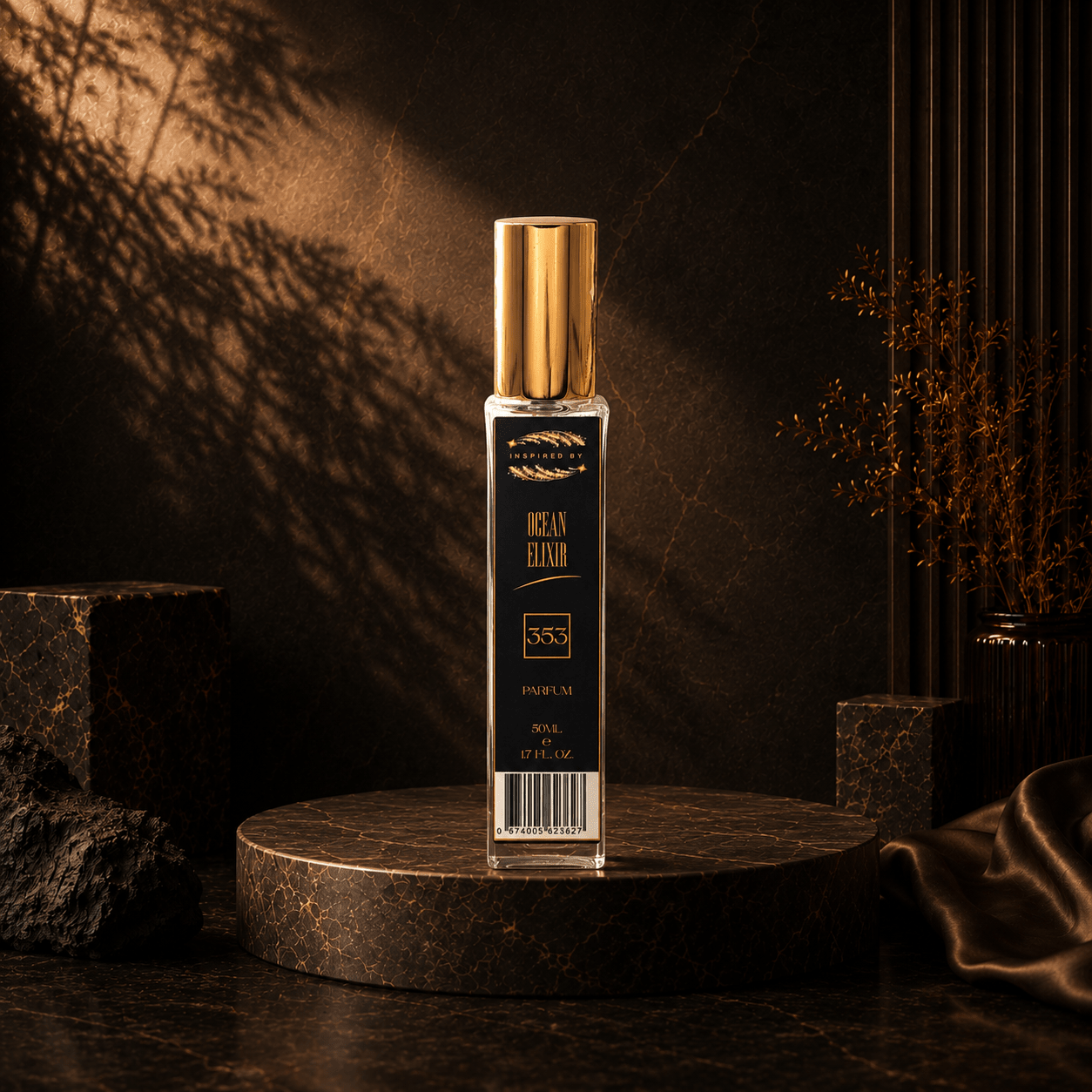 Ocean Elixir (353) 50ml Parfum For Him - Elysium Aromatherapy