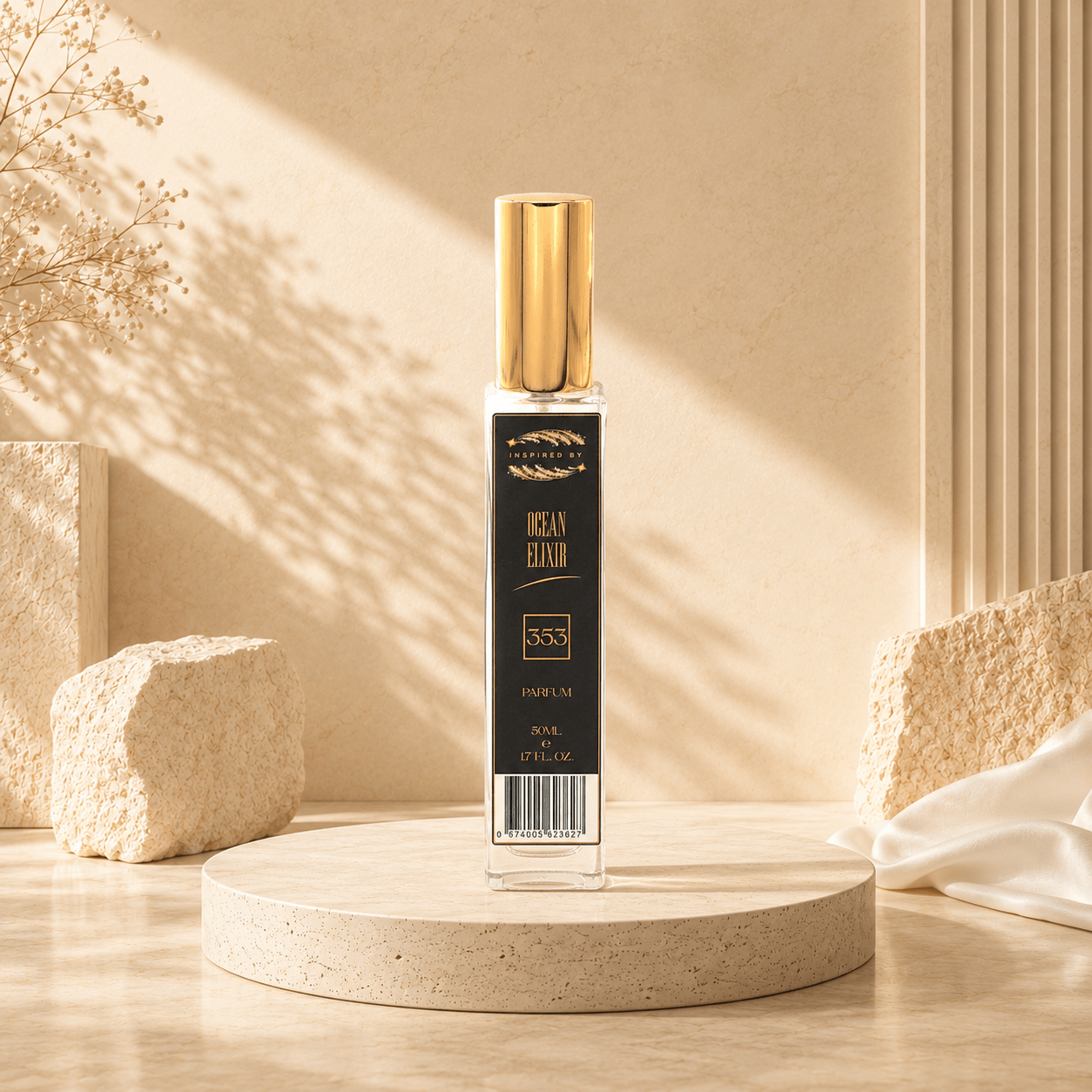 Ocean Elixir (353) 50ml Parfum For Him - Elysium Aromatherapy