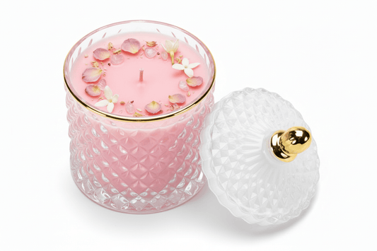 "Romantic Glow" 230ml Aromatherapy Candle - Elysium Aromatherapy