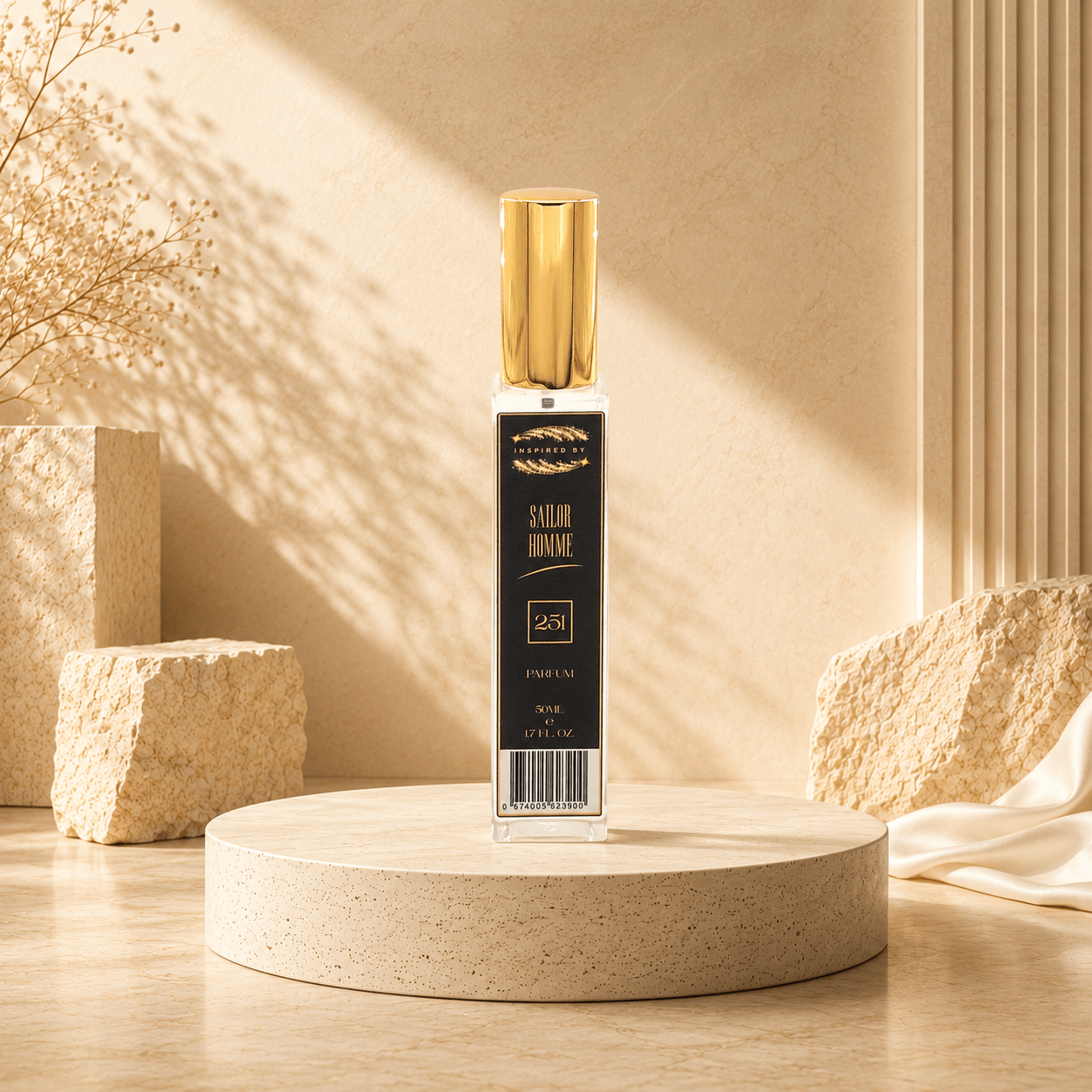 Sailor Homme (251) 50ml Parfum For Him - Elysium Aromatherapy