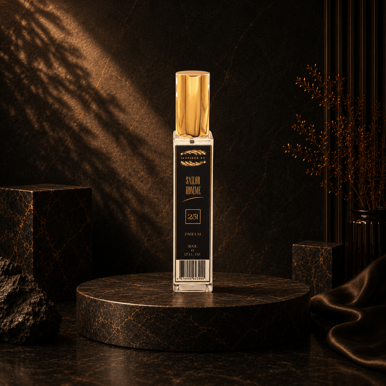 Sailor Homme (251) 50ml Parfum For Him - Elysium Aromatherapy