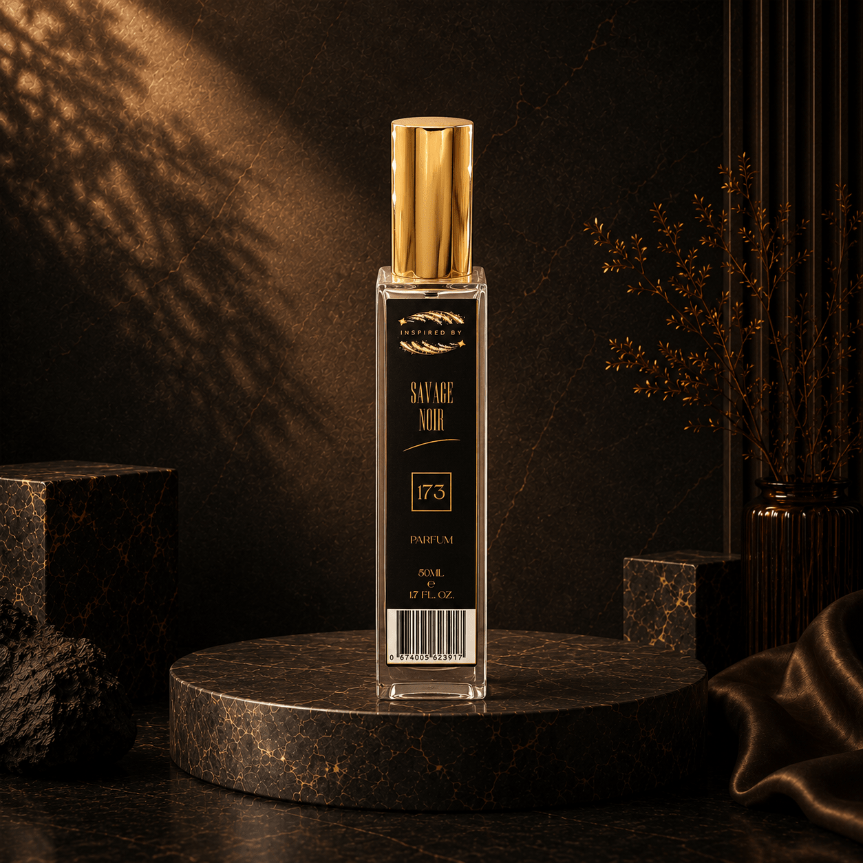 Savage Noir (173) 50ml Parfum For Him - Elysium Aromatherapy