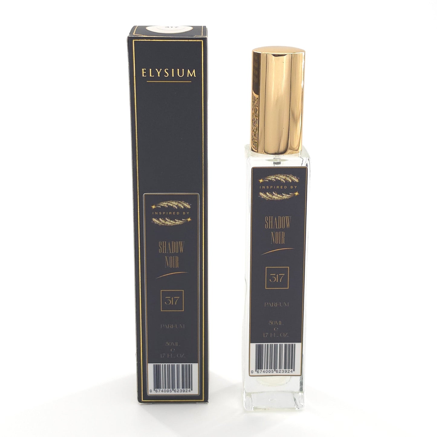 Shadow Noir (317) 50ml Parfum For Him - Elysium Aromatherapy