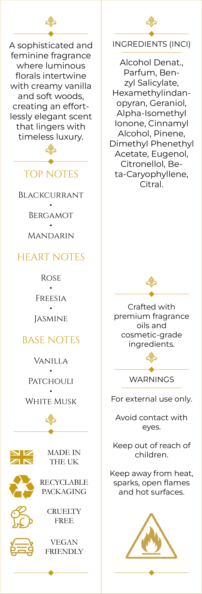 Silk Essence (105) 50ml Parfum For Her - Elysium Aromatherapy