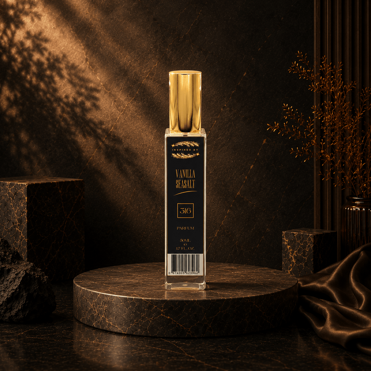 Vanilla Seasalt (316) 50ml Parfum For Her - Elysium Aromatherapy