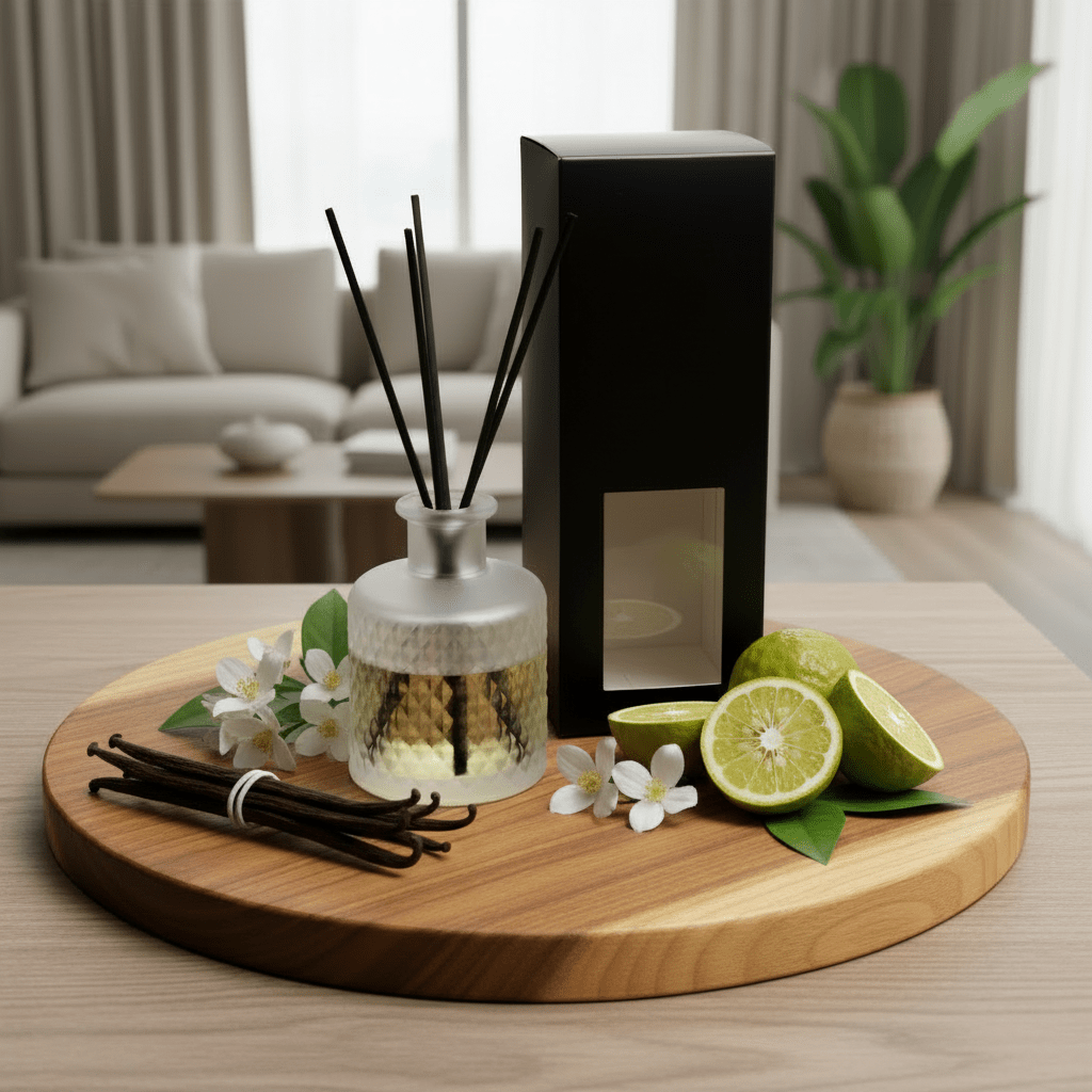 "Vanilla Serenity" 200ml Reed Diffuser - Elysium Aromatherapy