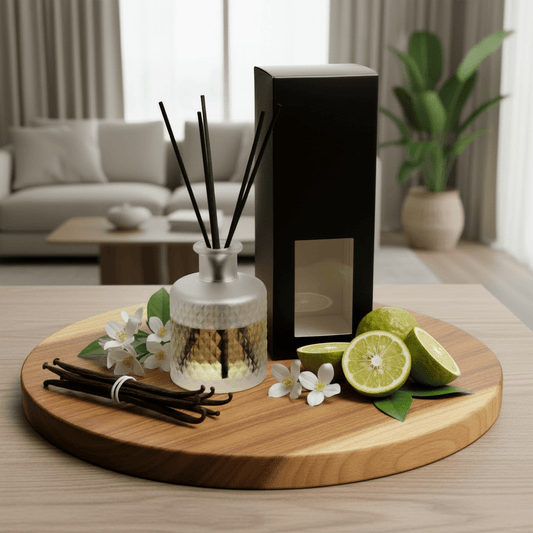 "Vanilla Serenity" 200ml Reed Diffuser - Elysium Aromatherapy