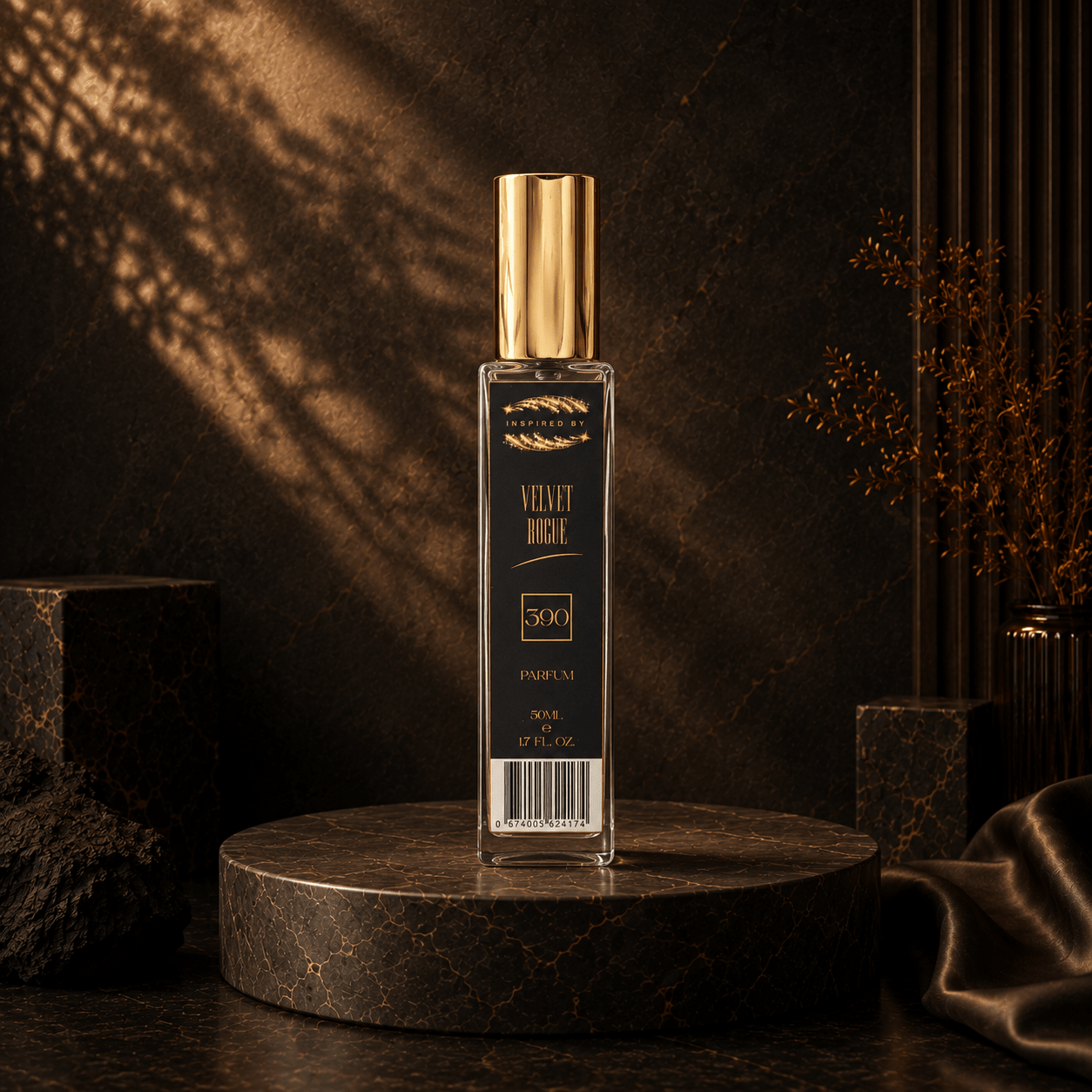 Velvet Rogue (390) 50ml Parfum For Him - Elysium Aromatherapy